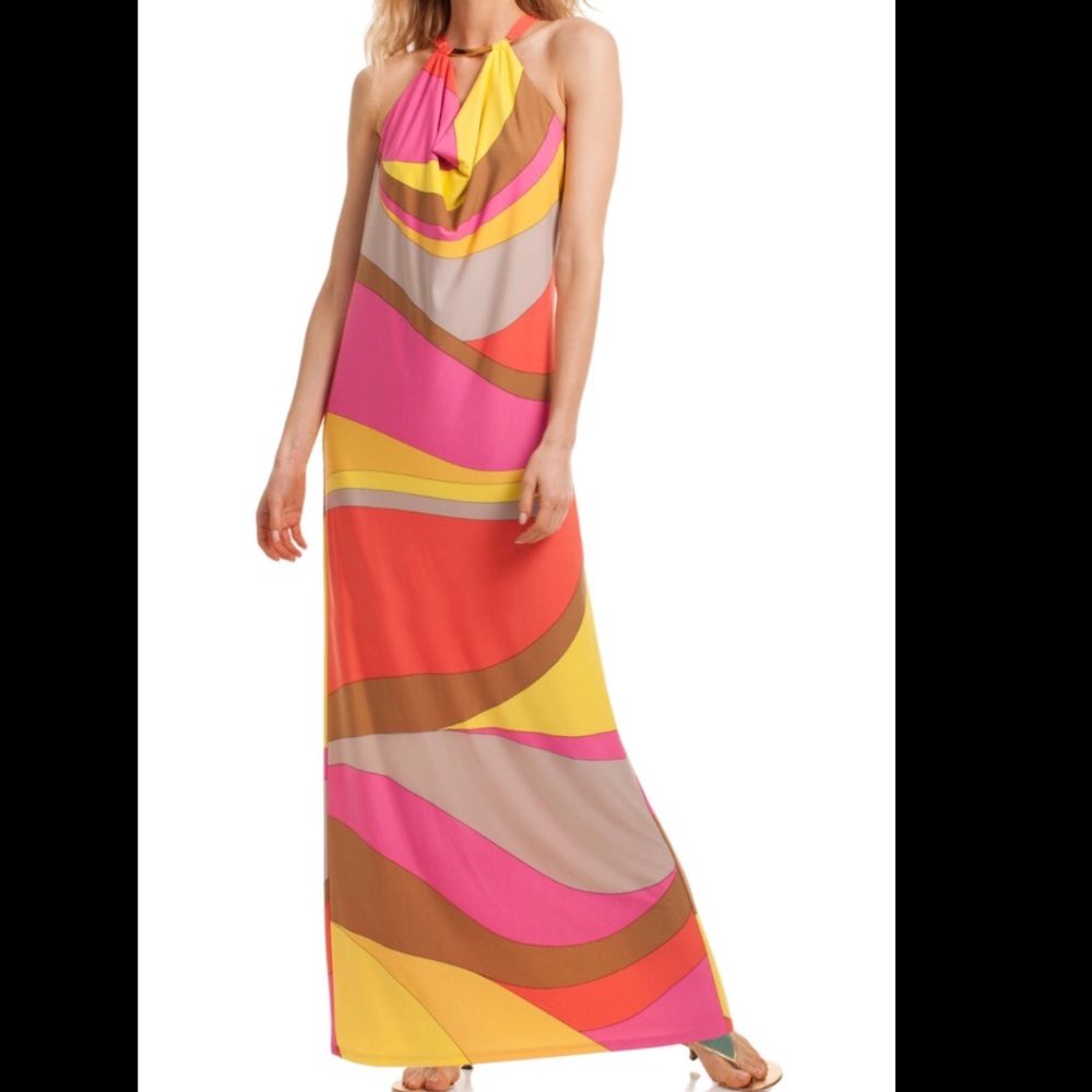 Trina Turk Tranquility Vivid Vista Dress size XS